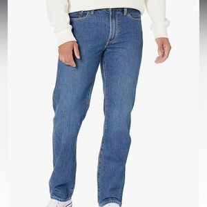 Gap Easy Fit man’s denim blue jeans 38x30 relaxed baggy straight cotton jean